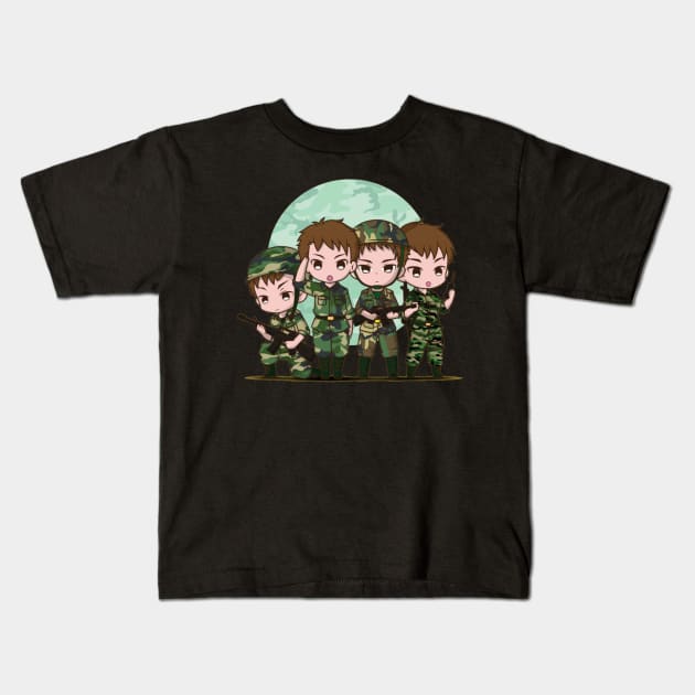 Solider Kids T-Shirt by GauNhoiBoom